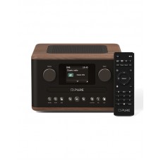 PURE CLASSIC C-D4 Mini Hχοσύστημα, Coffe Brown/Walnut