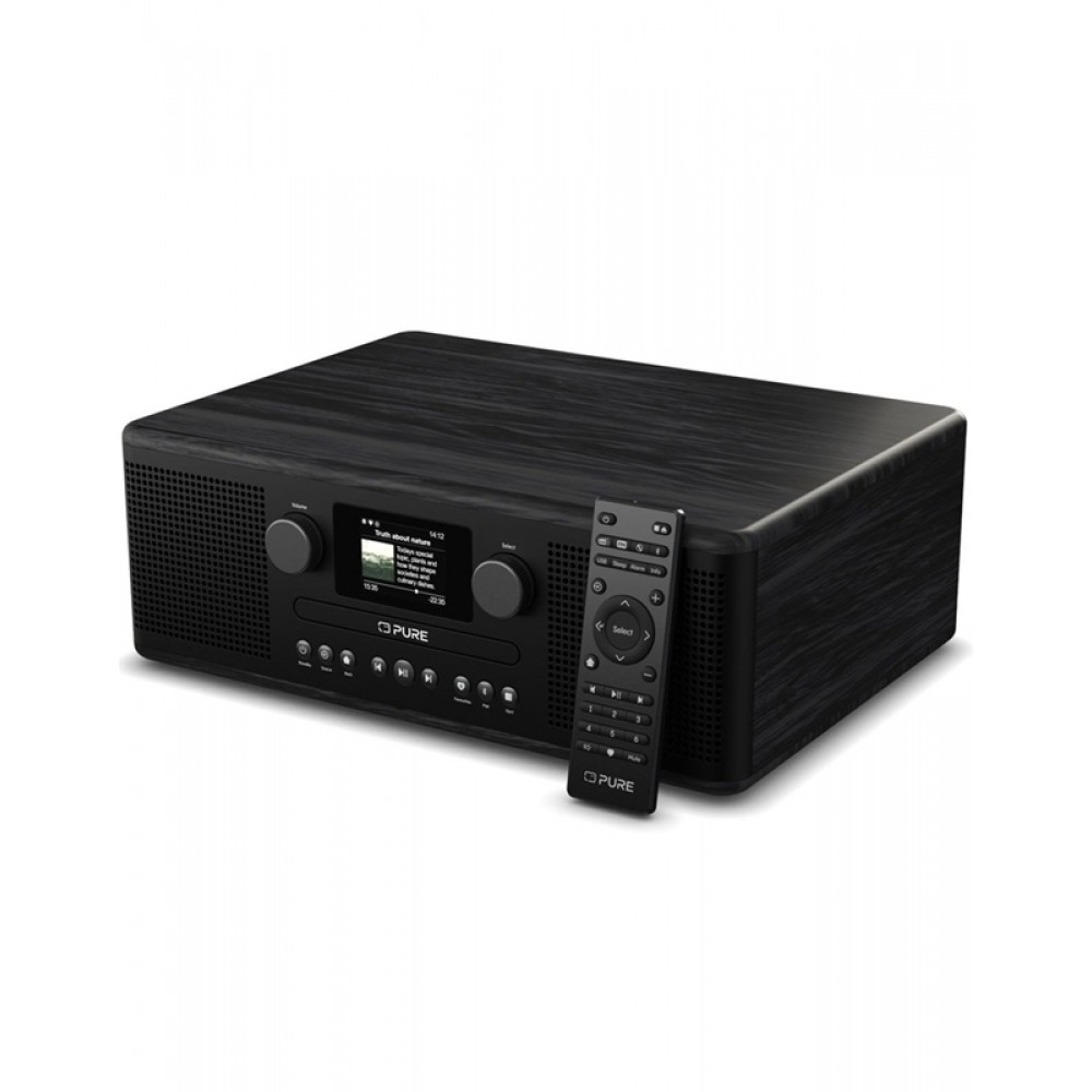 PURE Classic C-D6i Black Ash Δικτυακό Mini Ηχοσύστημα