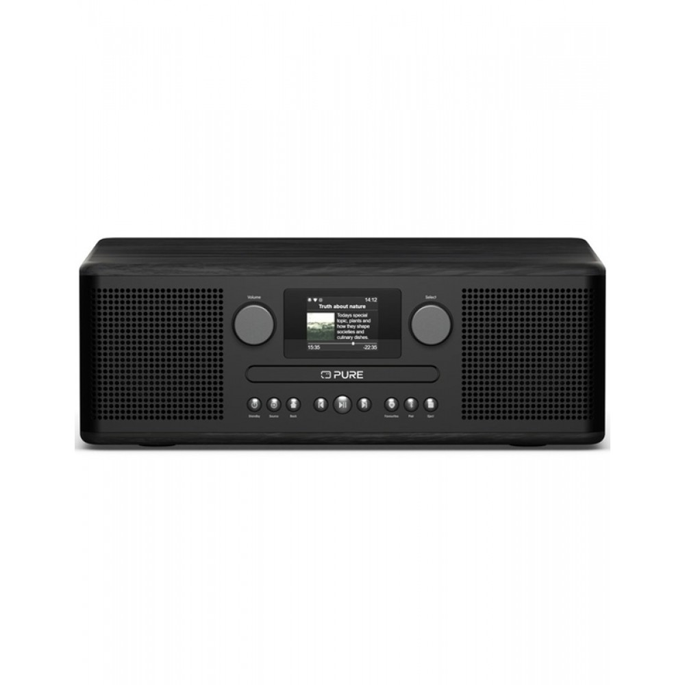 PURE Classic C-D6i Black Ash Δικτυακό Mini Ηχοσύστημα