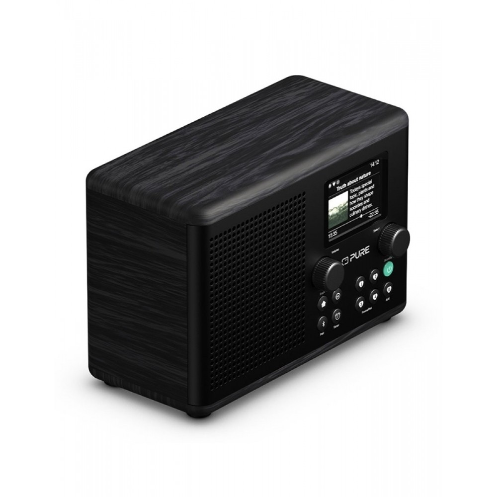 PURE Classic H4i Black Ash Δυκτιακό Ραδιόφωνο / DAB+ και Bluetooth