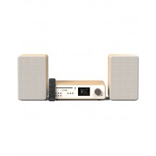 PURE Classic Stereo Oλοκληρωμένο Hχοσύστημα με Bluetooth, Λευκό / Bελανιδιά