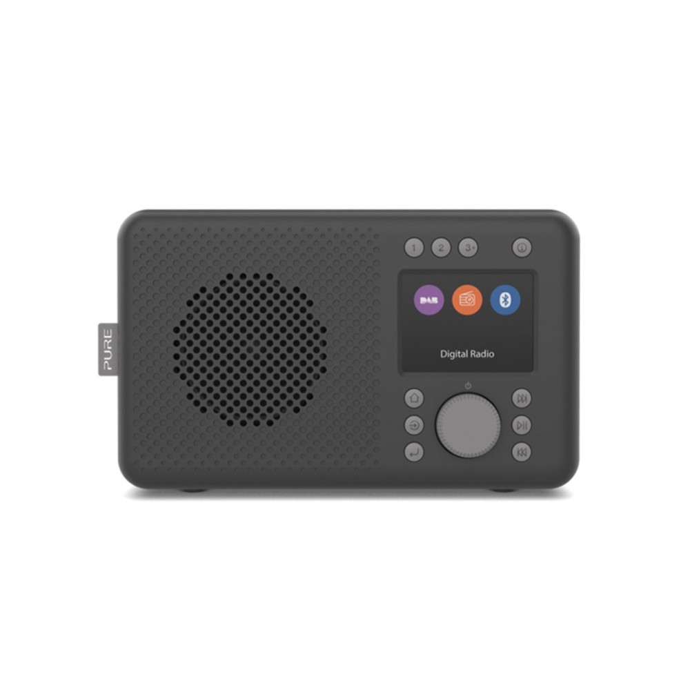 PURE Elan DAB+ φορητό ψηφιακό ραδιόφωνο με DAB+ και Bluetooth, Ανθρακί PURE Elan DAB+ φορητό ψηφιακό ραδιόφωνο με DAB+ και Bluetooth, Ανθρακί