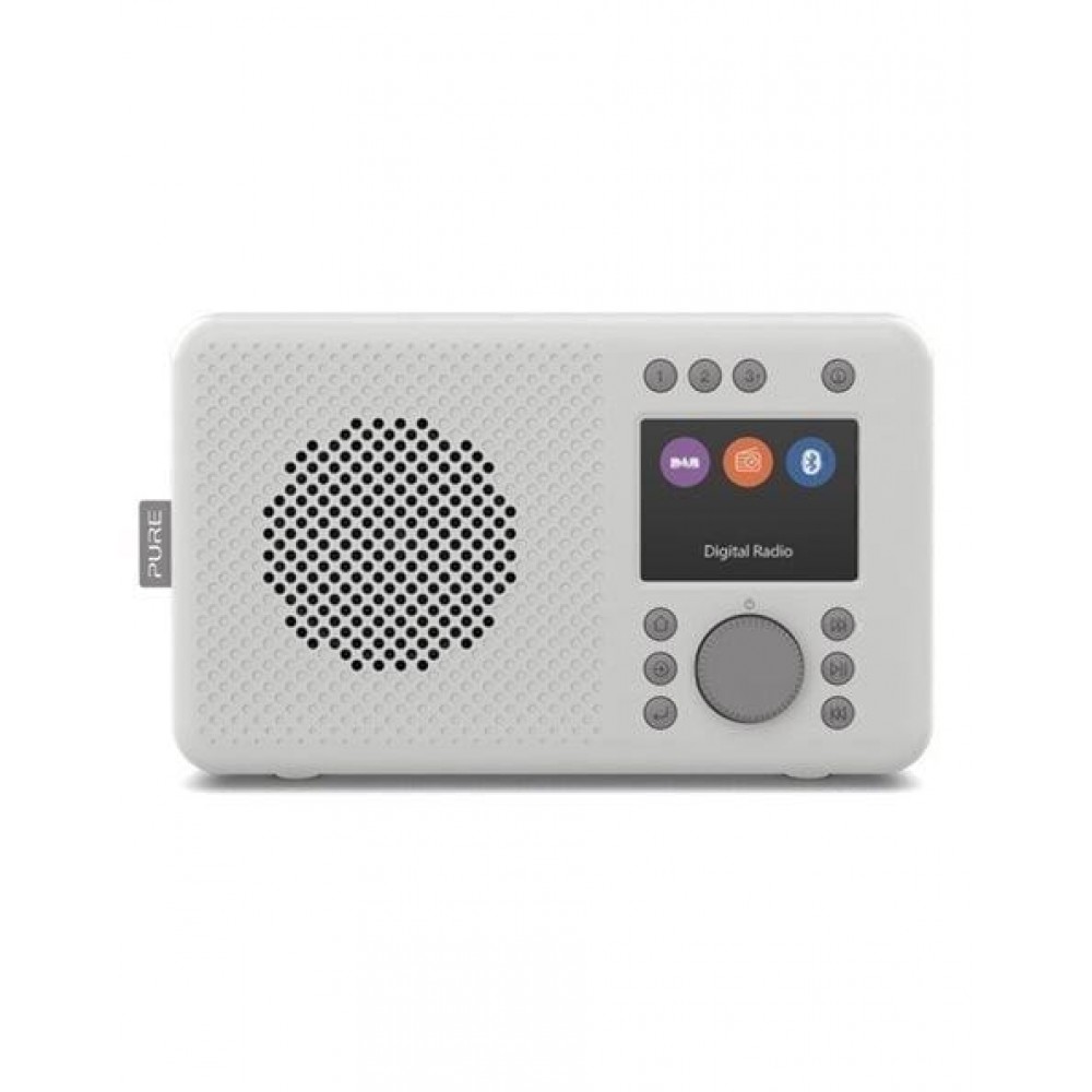PURE Elan DAB+ φορητό ψηφιακό ραδιόφωνο με DAB+ και Bluetooth, Γκρί PURE Elan DAB+ φορητό ψηφιακό ραδιόφωνο με DAB+ και Bluetooth, Γκρί