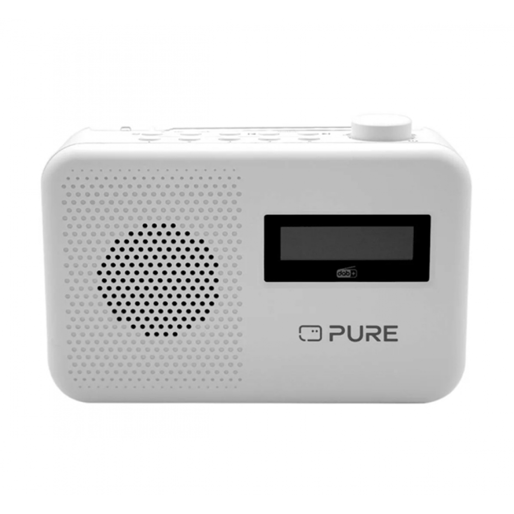 PURE Elan One 2 φορητό ψηφιακό ραδιόφωνο με DAB+ και Bluetooth, Λευκό PURE Elan One 2 φορητό ψηφιακό ραδιόφωνο με DAB+ και Bluetooth, Λευκό