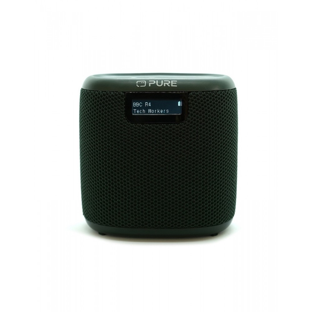 PURE Woodland Mini Φορητό Αδιάβροχο Ραδιόφωνο/Ηχείο Bluetooth Πράσινο