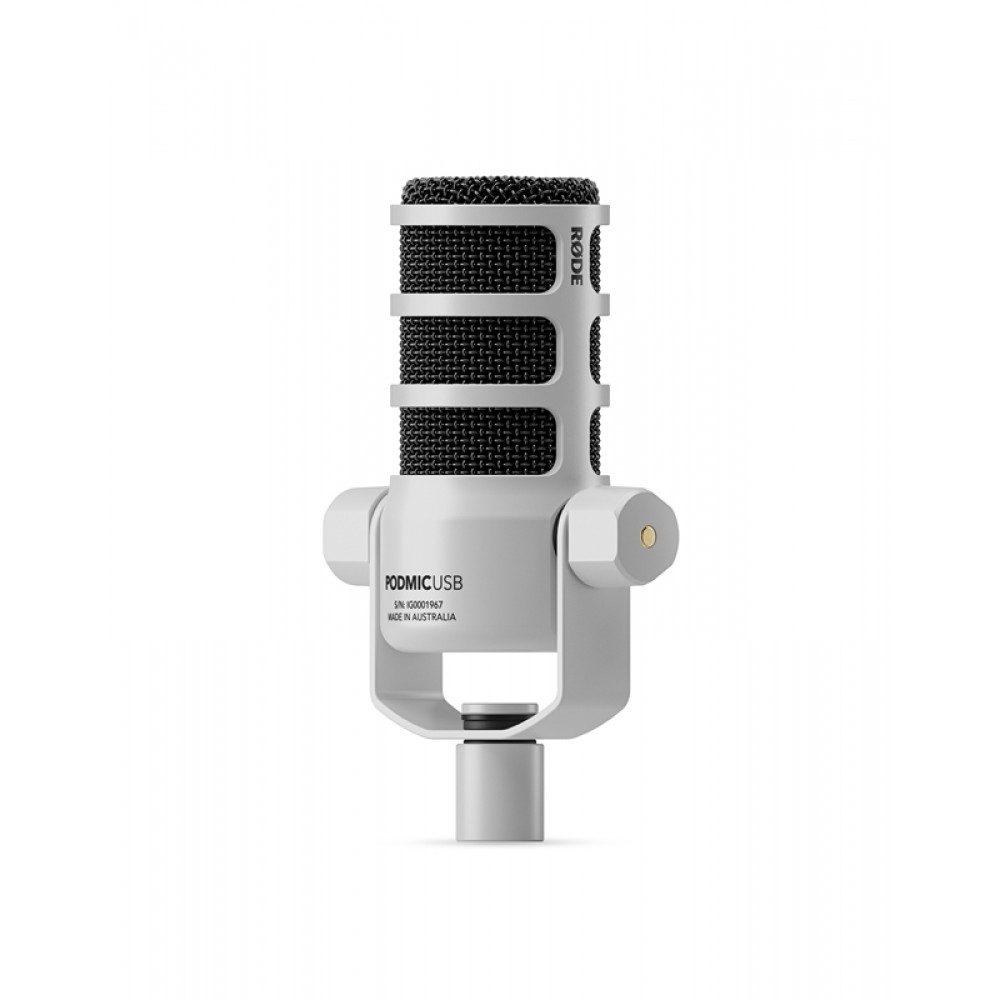 RODE PodMic USB White Δυναμικό USB Mικρόφωνο