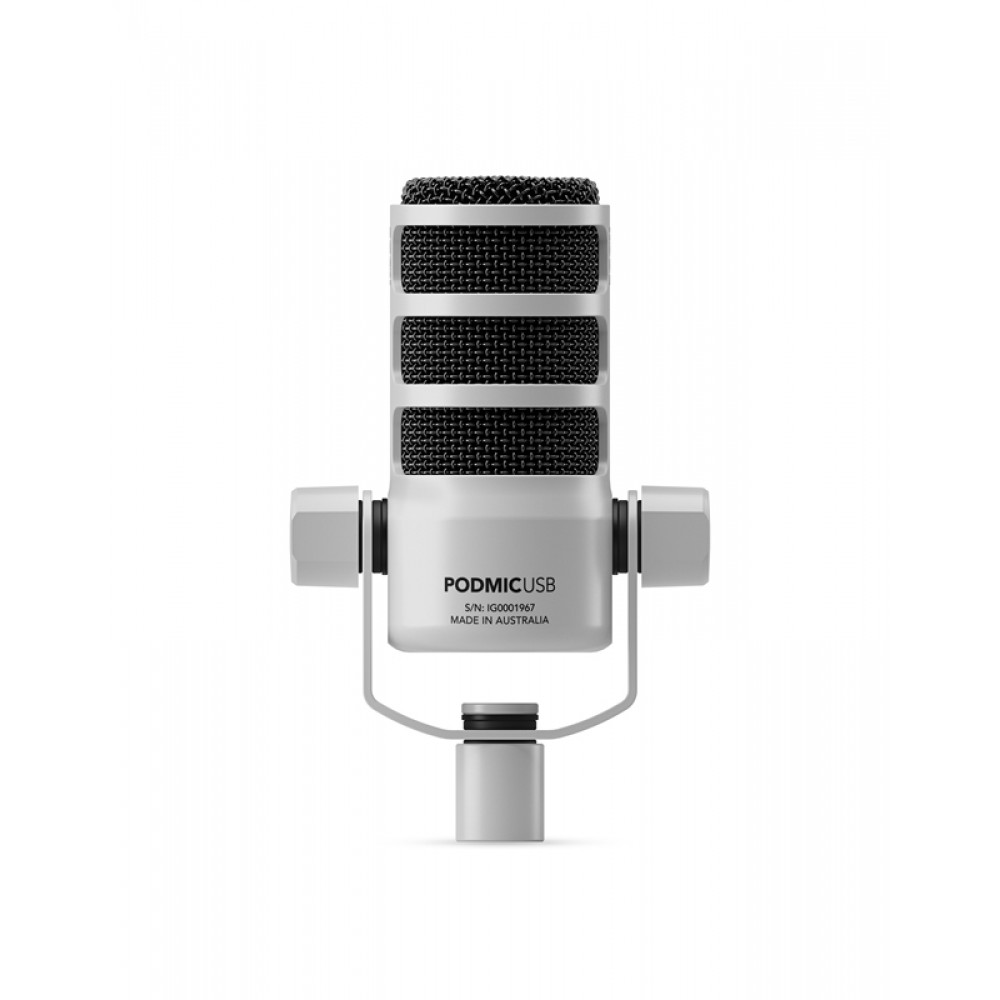 RODE PodMic USB White Δυναμικό USB Mικρόφωνο