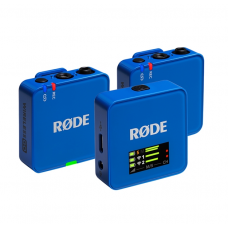 RODE Wireless GO 3RD GEN Cobalt Ασύρματο Μικρόφωνο Πέτου (Σετ)