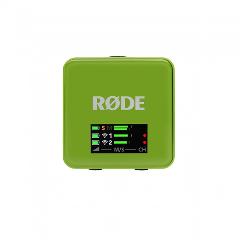 RODE Wireless GO 3RD GEN Green Ασύρματο Μικρόφωνο Πέτου (Σετ)