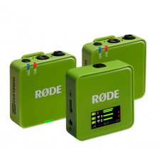 RODE Wireless GO 3RD GEN Green Ασύρματο Μικρόφωνο Πέτου (Σετ)