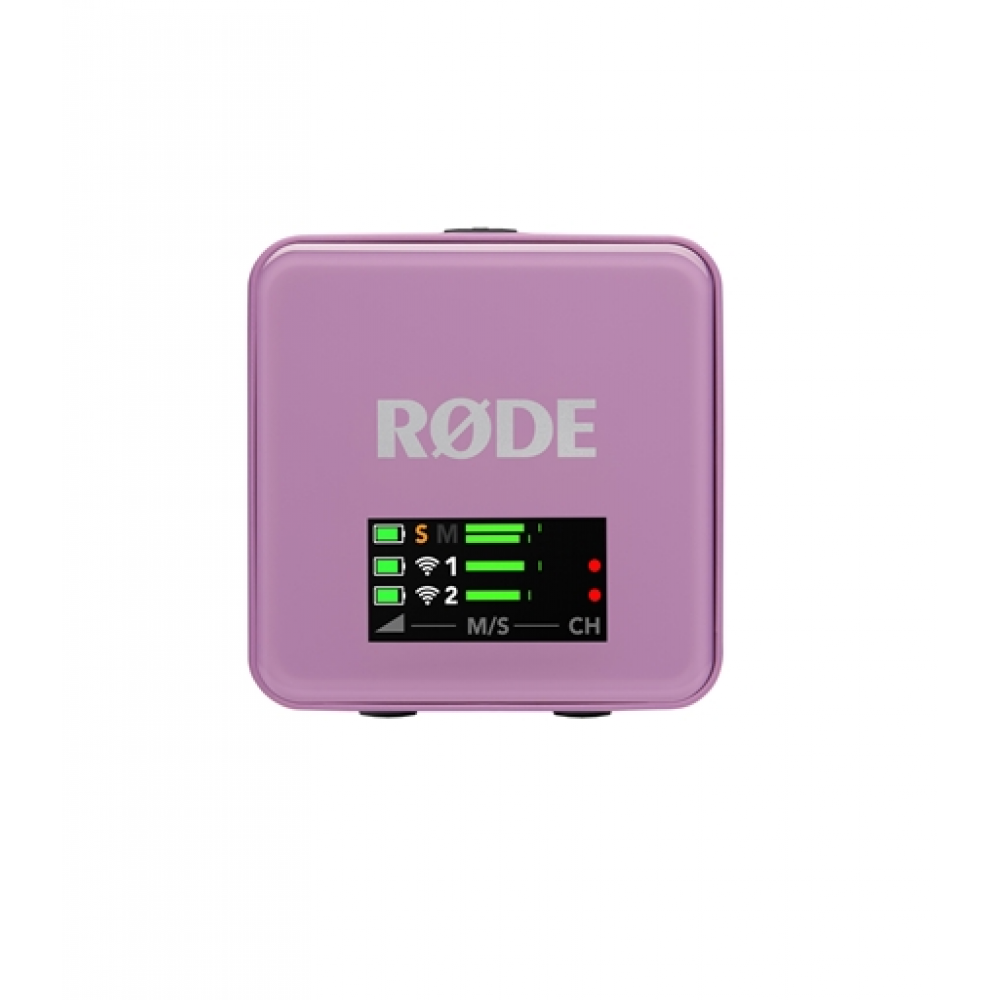 RODE Wireless GO 3RD GEN Lilac Ασύρματο Μικρόφωνο Πέτου (Σετ)