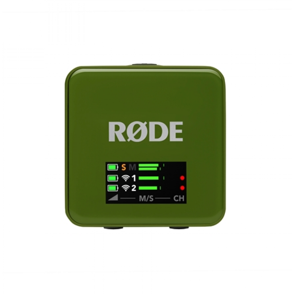 RODE Wireless GO 3RD GEN Moss Ασύρματο Μικρόφωνο Πέτου (Σετ)