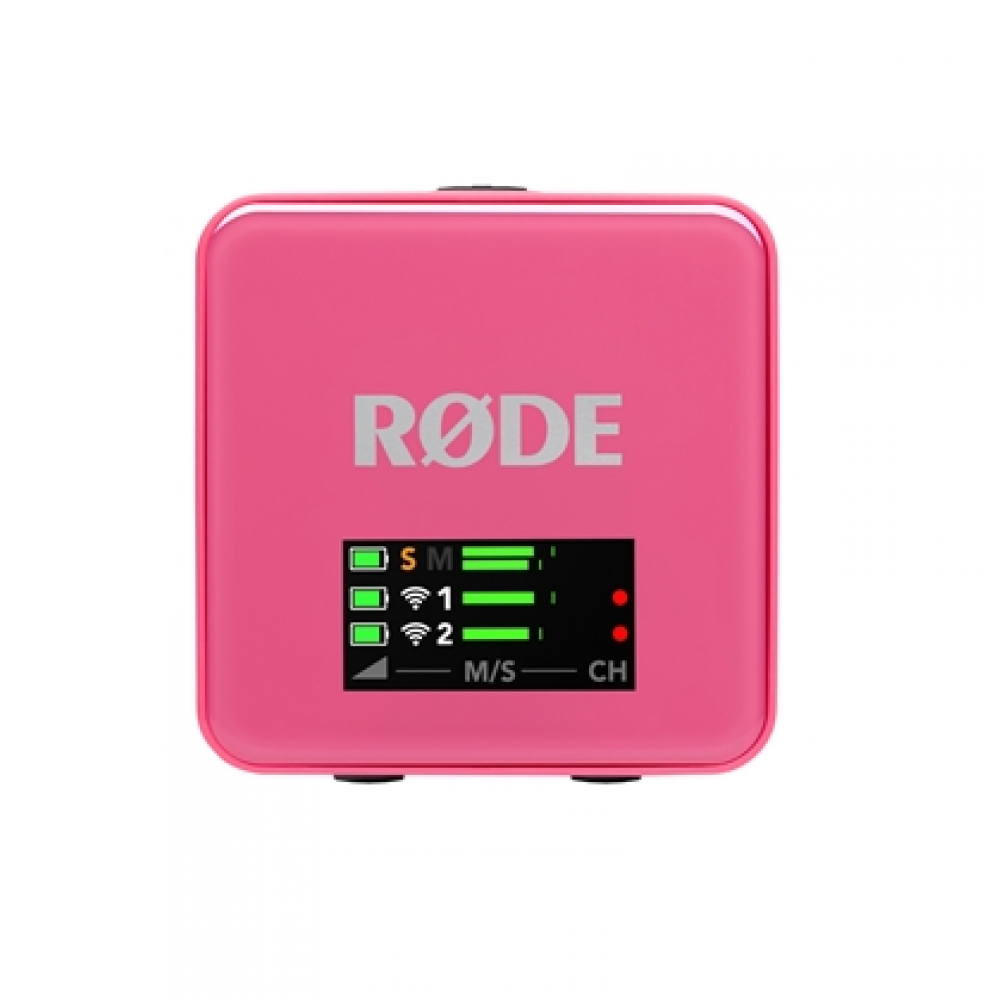 RODE Wireless GO 3RD GEN Pink Ασύρματο Μικρόφωνο Πέτου (Σετ)