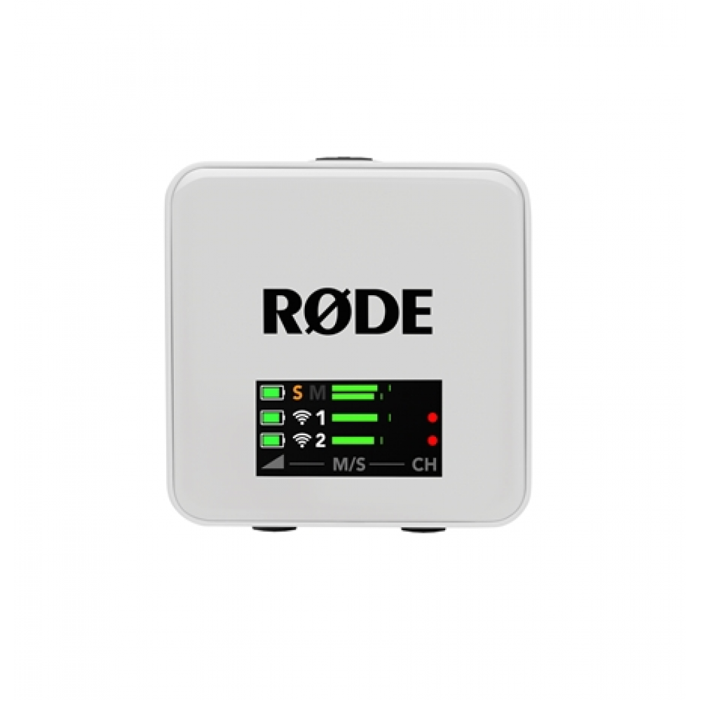 RODE Wireless GO 3RD GEN White Ασύρματο Μικρόφωνο Πέτου (Σετ)