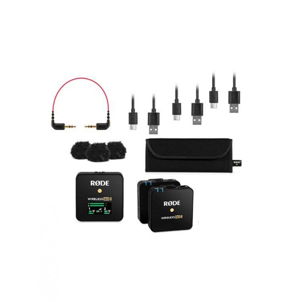 RODE Wireless GO II Ασύρματο Μικρόφωνο Πέτου (Σετ)