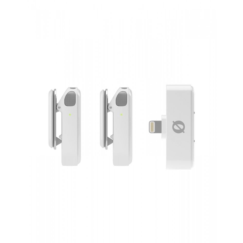 RODE Wireless MICRO Lightning White Ασύρματο Μικρόφωνο Πέτου (Σετ)