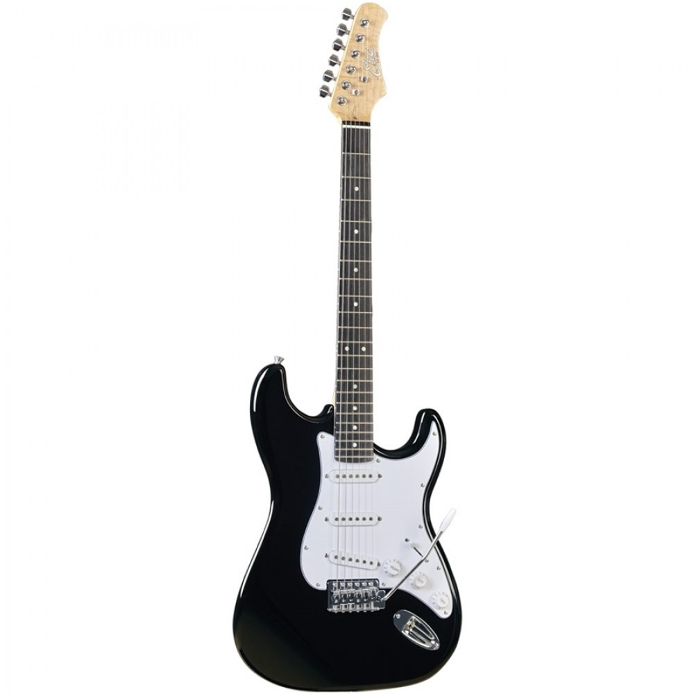 EKO GUITARS EG11 BLACK PACK | Σετ Ηλεκτρικής Κιθάρας Τύπου Stratocaster, Μαύρη