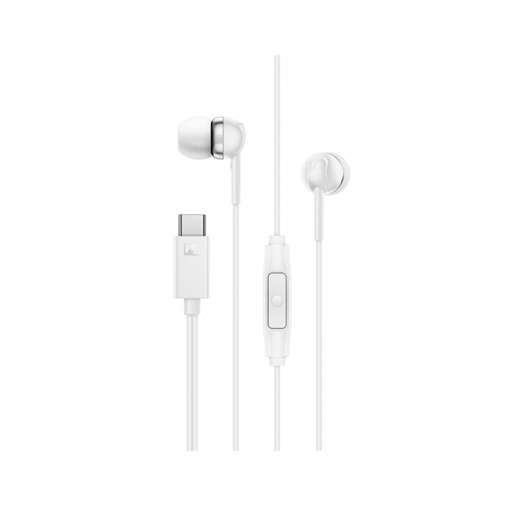 SENNHEISER CX-80U White Ακουστικά με Μικρόφωνο και σύνδεση USB-C