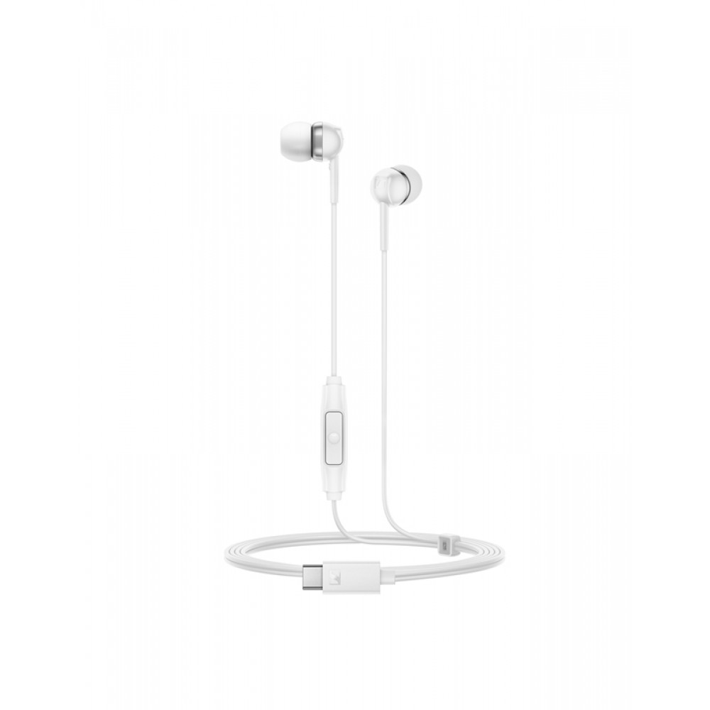 SENNHEISER CX-80U White Ακουστικά με Μικρόφωνο και σύνδεση USB-C