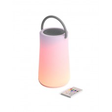 SOUND CRUSH LUSTER White Aσύρματο ηχείο Bluetooth 5W και Φωτιστικό Led.