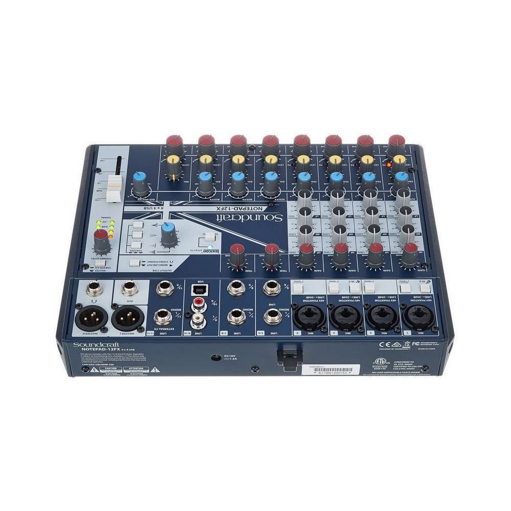 SOUNDCRAFT NOTEPAD-12FX