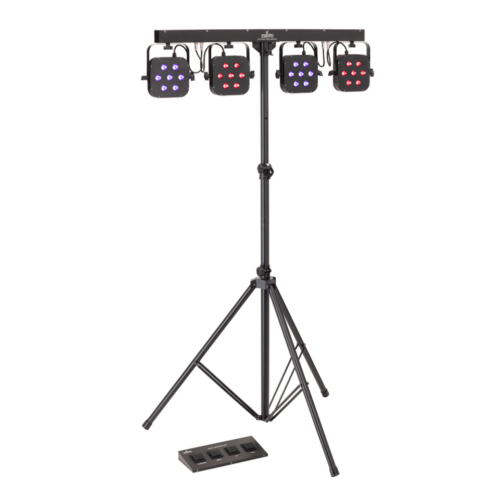 SOUNDSATION 4LEDKIT-DJ | Μπάρα με 7x3W LED Tricolor 4-PAR SOUNDSATION 4LEDKIT-DJ | Μπάρα με 7x3W LED Tricolor 4-PAR