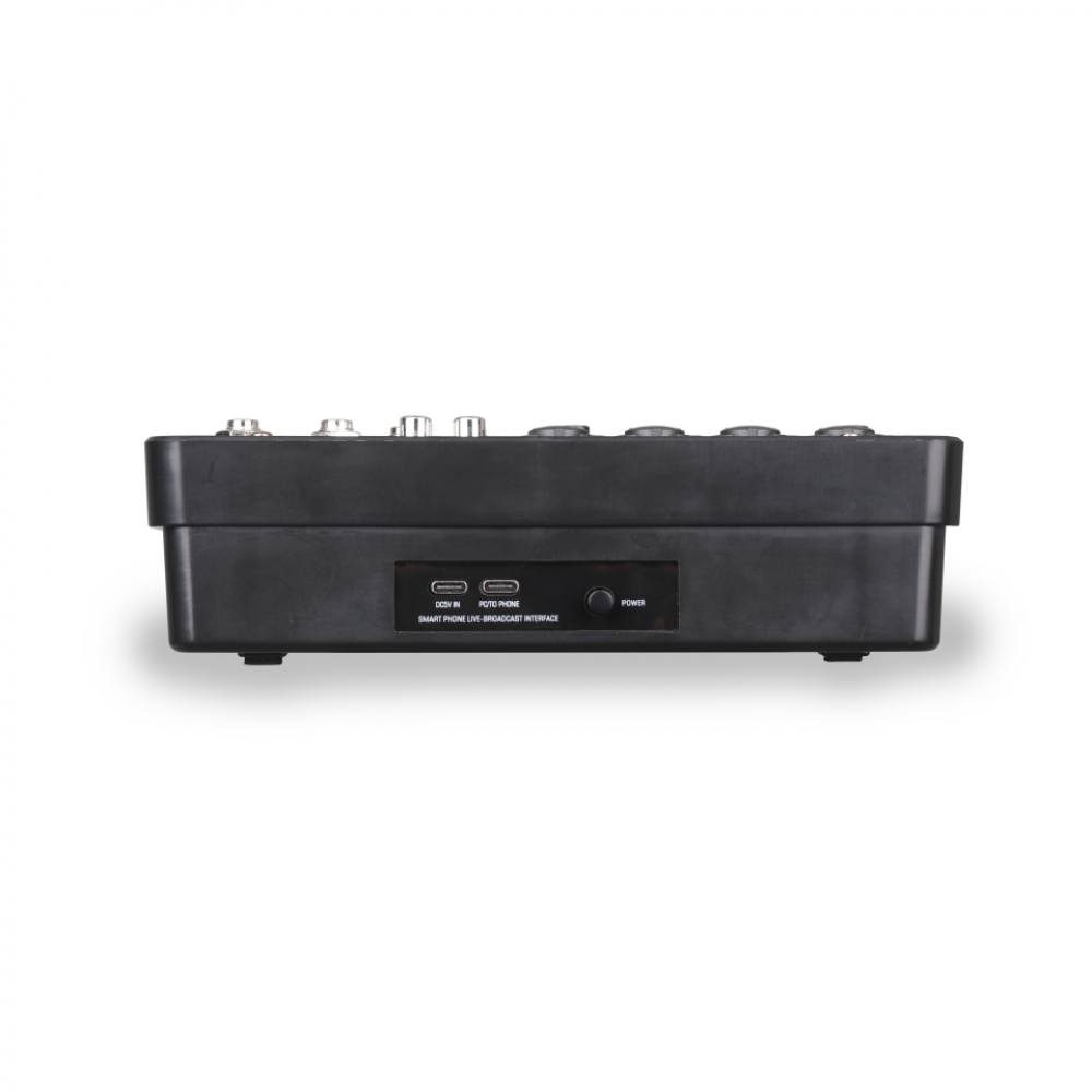 SOUNDSATION MIOSTREAM6 | Κονσόλα Μίξης Ήχου 6 Kαναλιών με OTG, Bluetooth, USB & Εφφέ