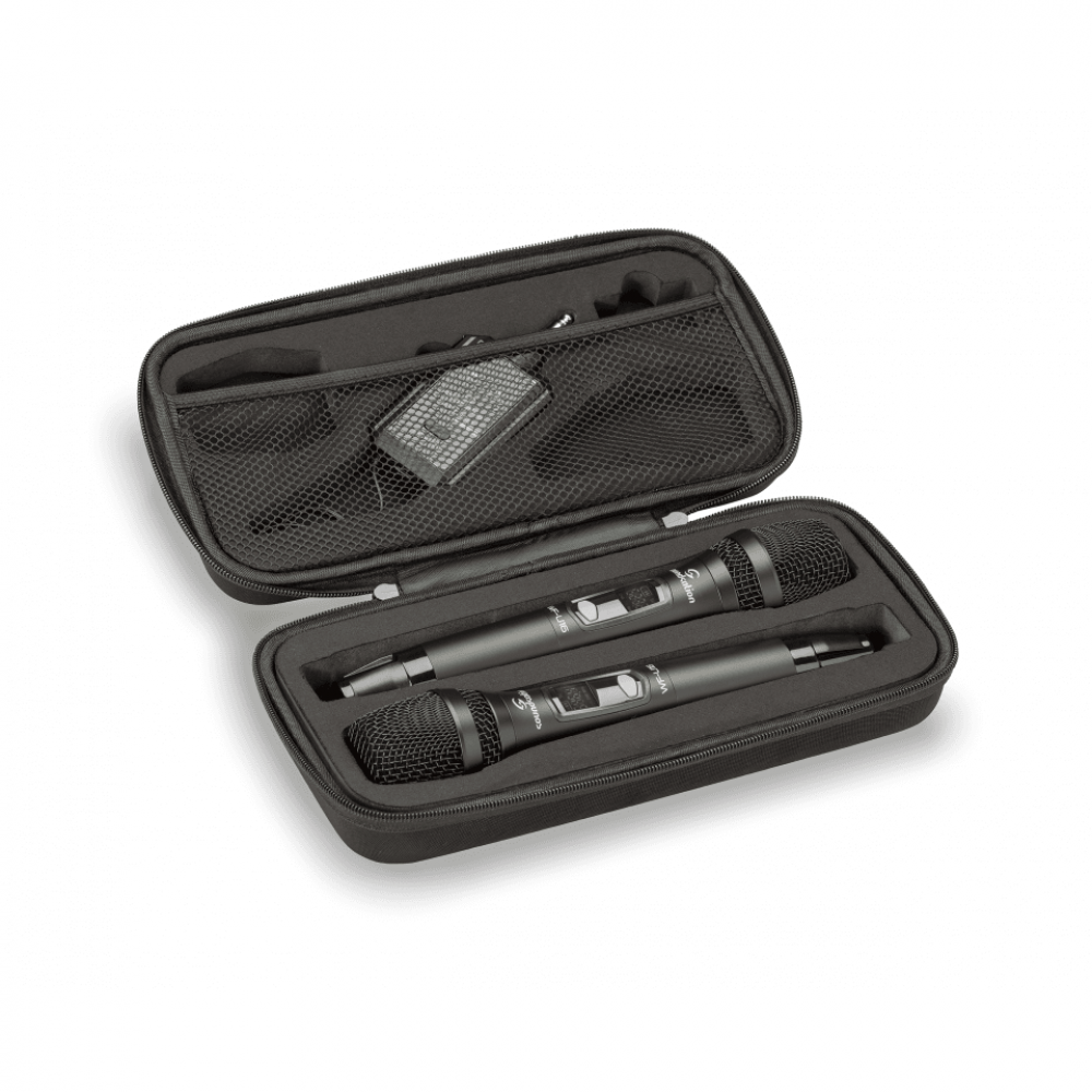 SOUNDSATION POCKETMIC U16HHA1 | Σετ 2x Ασύρματα Μικρόφωνα Χειρός & Δέκτης UHF 521.4-549.6MHz