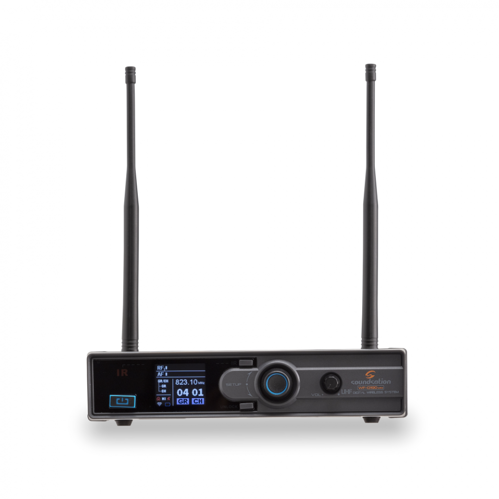 SOUNDSATION WFD190H MKII A1 | Σετ Ασύρματο Μικρόφωνο Χειρός UHF 521.4-549.6MHz με Δέκτη SOUNDSATION WFD190H MKII A1 | Σετ Ασύρματο Μικρόφωνο Χειρός UHF 521.4-549.6MHz με Δέκτη