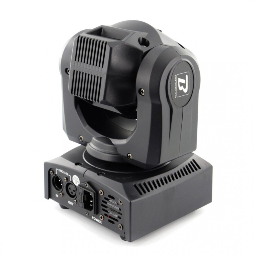 BOOMTONE DJ MAXISPOT 30 | Κινούμενη Κεφαλή Led Spot 30W με RGB Δακτύλιο