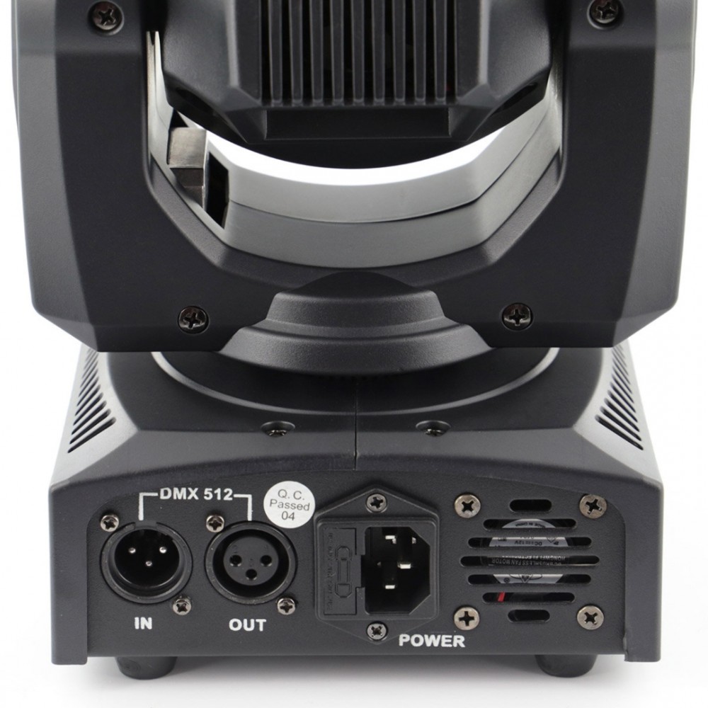 BOOMTONE DJ MAXISPOT 30 | Κινούμενη Κεφαλή Led Spot 30W με RGB Δακτύλιο