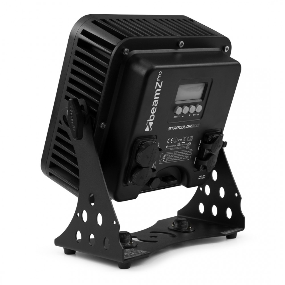 BeamZPro STARCOLOR205 | Led Flood Light 24x10W, IP65,RGBA, 15°x38°