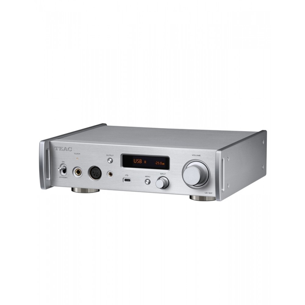 TEAC UD-507-Β Silver Bluetooth USB DAC / Προενισχυτής Aκουστικών