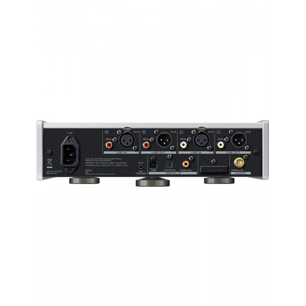 TEAC UD-507-Β Silver Bluetooth USB DAC / Προενισχυτής Aκουστικών