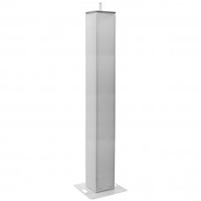 PLUGGER TOT200R WHITE | Επιδαπέδια Βάση Κεφαλής / Ηχείου με Λευκή Λύκρα, 106-195cm PLUGGER TOT200R WHITE | Επιδαπέδια Βάση Κεφαλής / Ηχείου με Λευκή Λύκρα, 106-195cm
