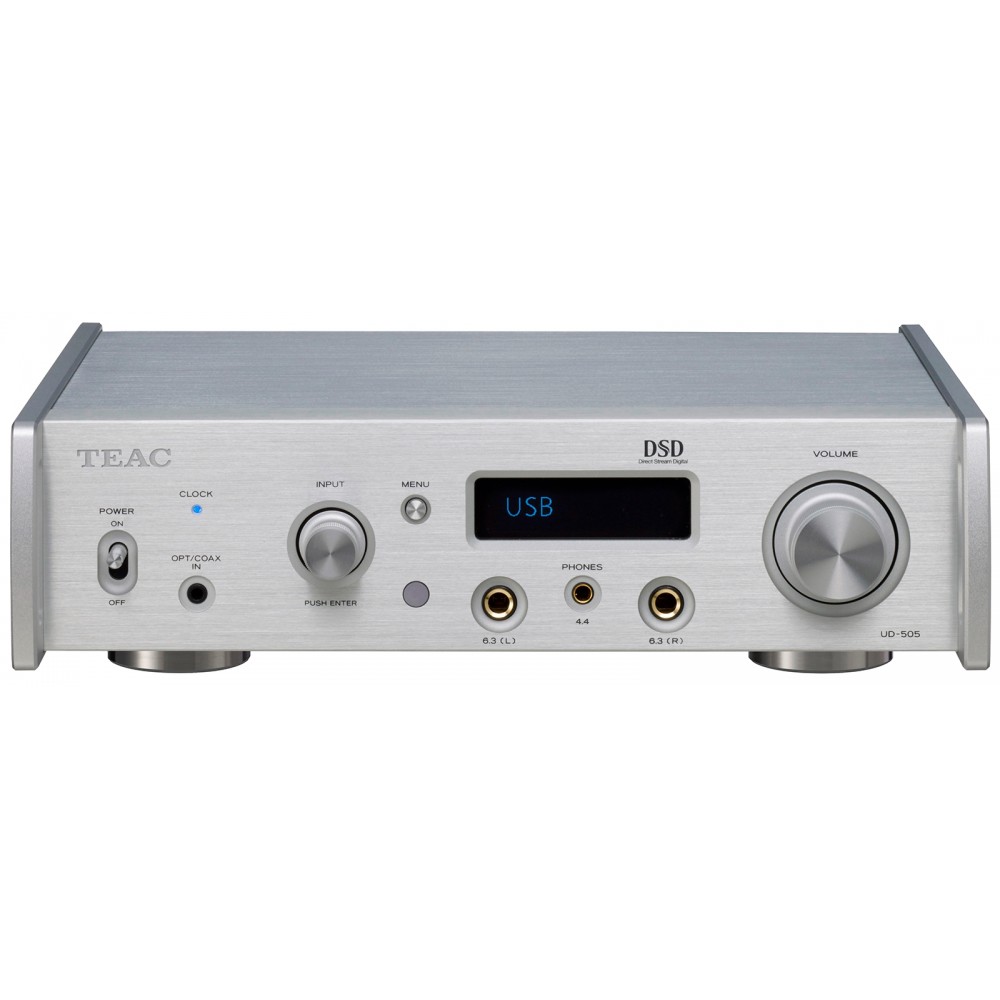 TEAC UD-505-X Silver USB DAC BLUETOOTH / Προενισχυτής Aκουστικών