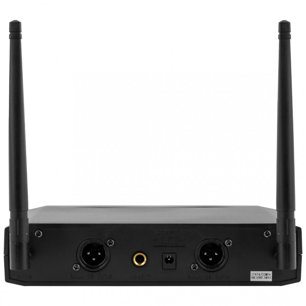 BOOMTONE DJ UHF DUO | Σετ Ασύρματα Μικρόφωνα Χειρός, 2τμχ