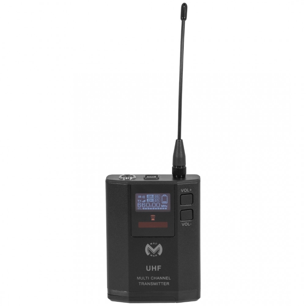 MAC MAH UHF1000 BODYPACK Πομπός Bodypack για UHF1000M & UHF2000M, 640–690MHz MAC MAH UHF1000 BODYPACK Πομπός Bodypack για UHF1000M & UHF2000M, 640–690MHz