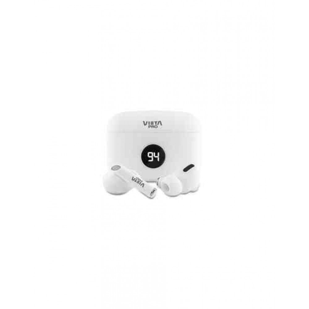 VIETA PRO FADE ANC TWS In Ear White Ακουστικά με Μικρόφωνο Bluetooth