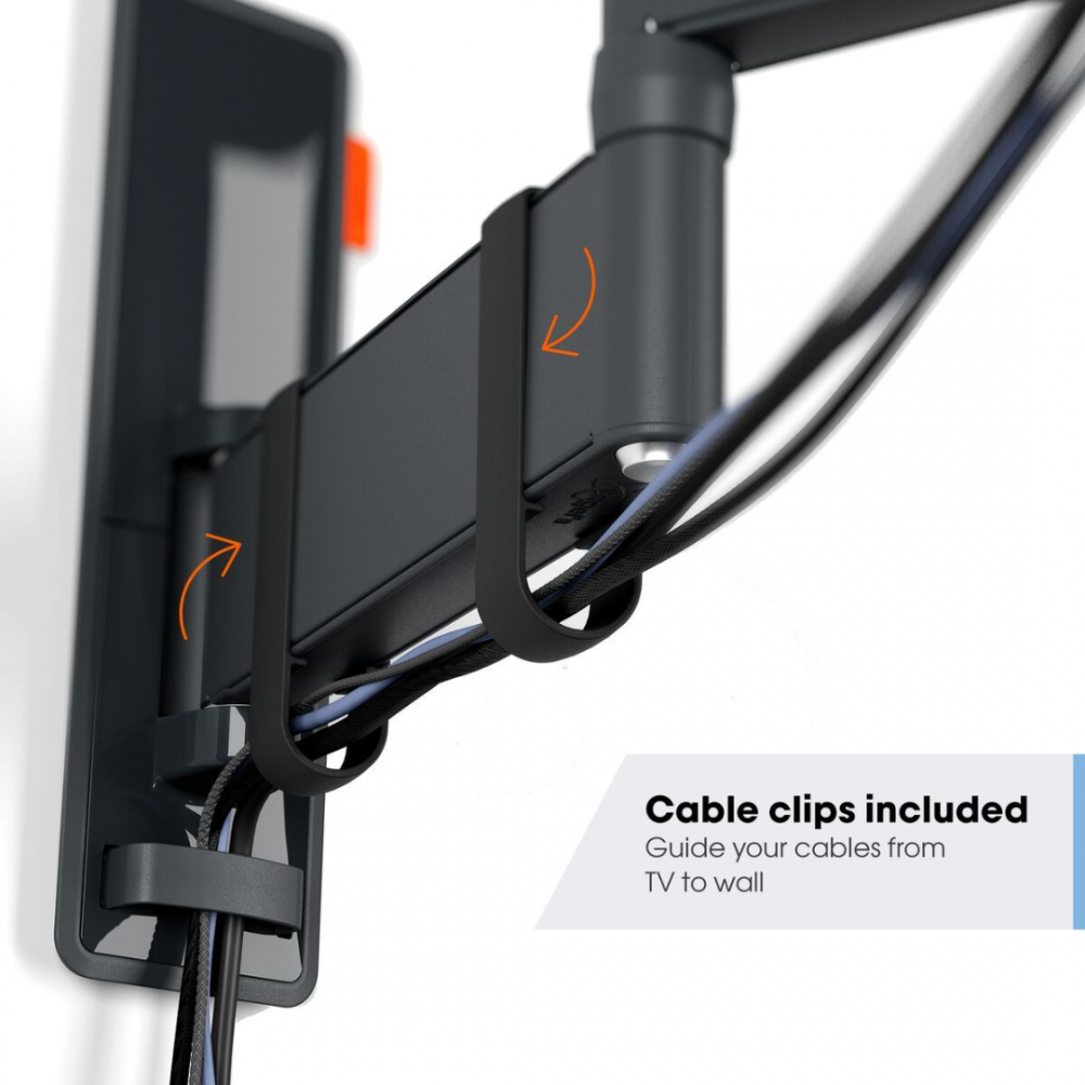 VOGELS TVM 3243 Full-Motion TV Wall Mount (black) 43"