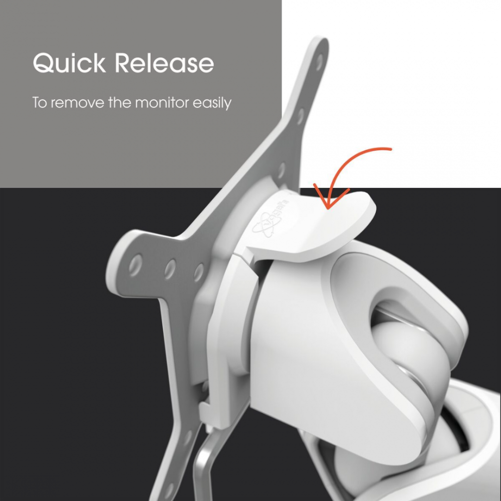 Vogel's MOMO 4136 Monitor Arm Motion Plus for wall mounting White