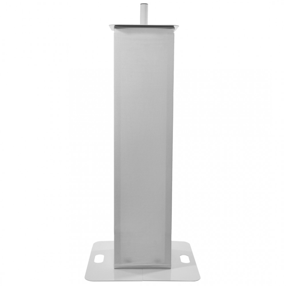 PLUGGER TOT200R WHITE | Επιδαπέδια Βάση Κεφαλής / Ηχείου με Λευκή Λύκρα, 106-195cm PLUGGER TOT200R WHITE | Επιδαπέδια Βάση Κεφαλής / Ηχείου με Λευκή Λύκρα, 106-195cm