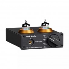 FOSI AUDIO BOX X2 Phono MM Preamplifier with Tubes Stereo