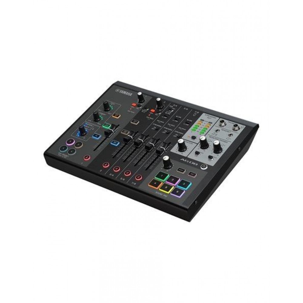 YAMAHA AG-08-BLACK Live Streaming Mixer