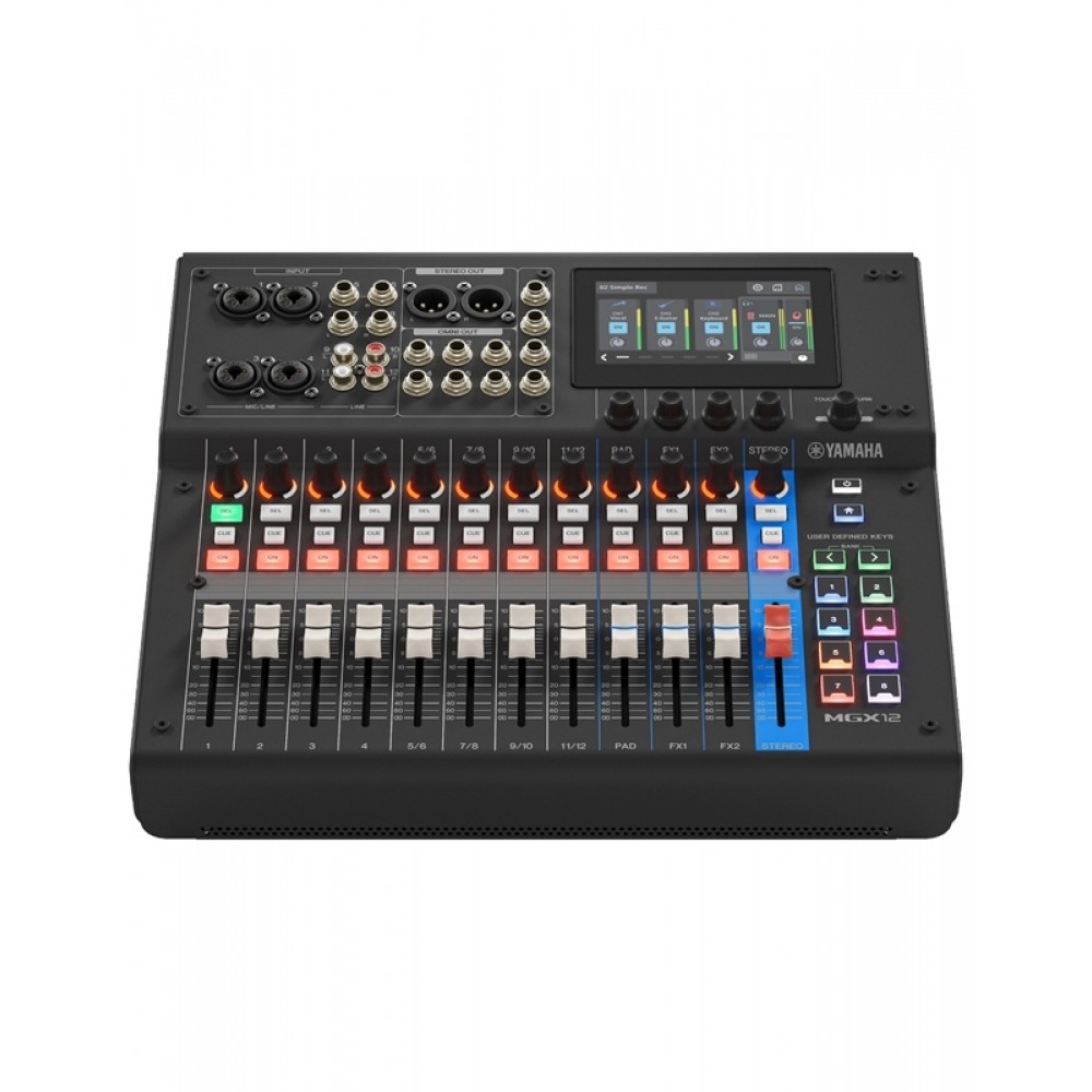 YAMAHA MGX12 Black Ψηφιακή Κονσόλα Μίξης
