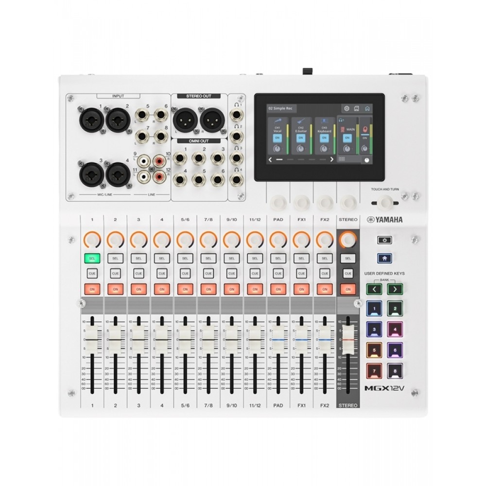 YAMAHA MGX12-V White Ψηφιακή Κονσόλα Μίξης
