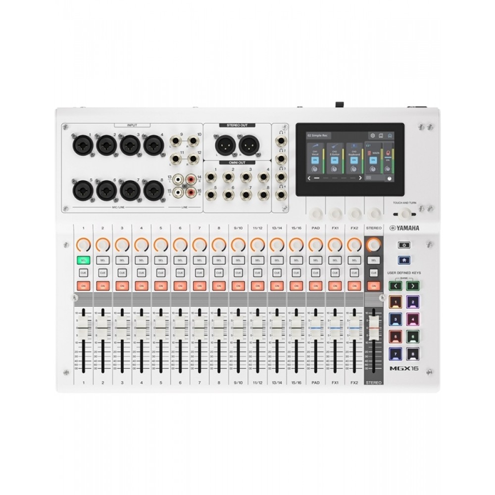 YAMAHA MGX16 White Ψηφιακή Κονσόλα Μίξης YAMAHA MGX16 White Ψηφιακή Κονσόλα Μίξης