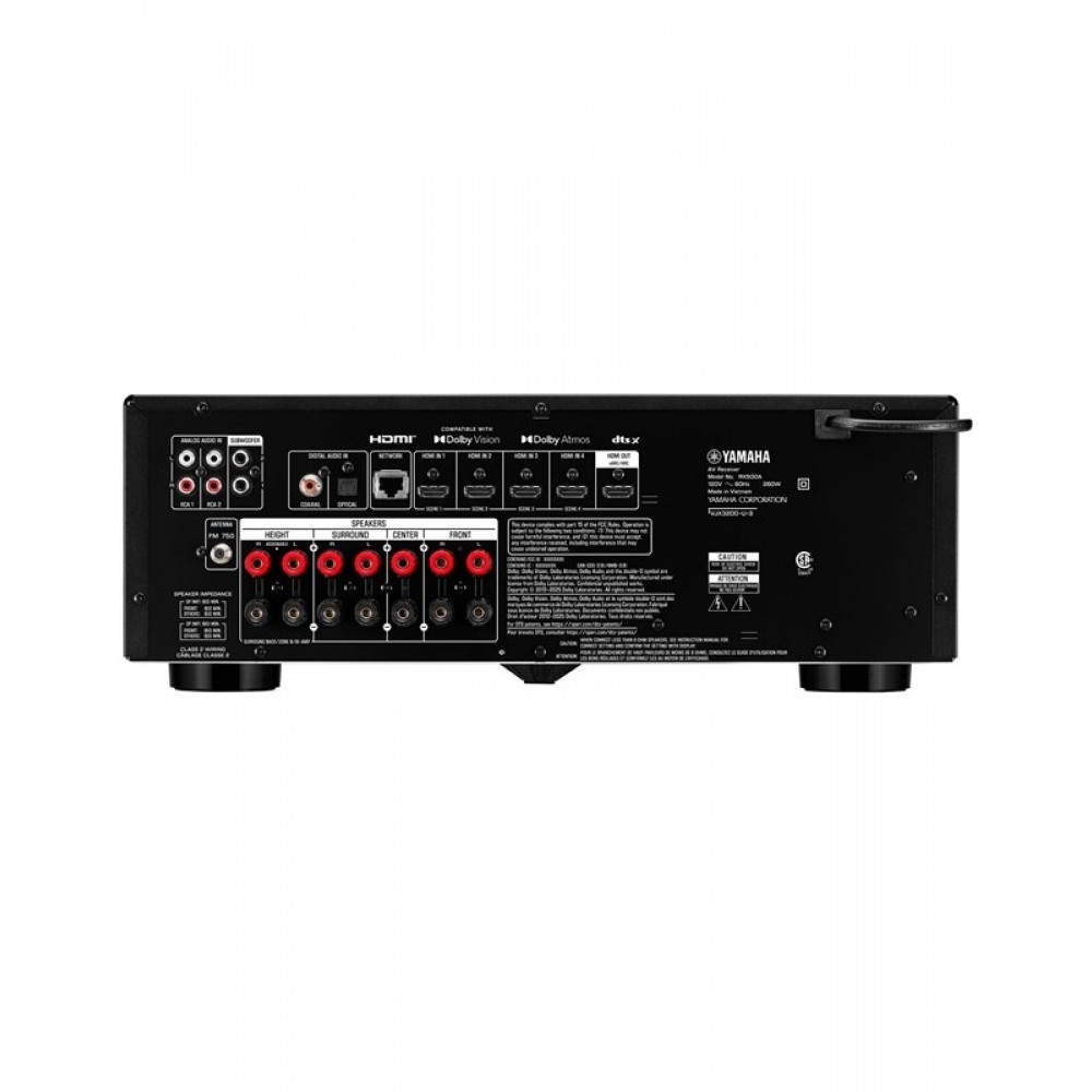YAMAHA RX-500A Δικτυακός Ραδιοενισχυτής Home Cinema 7.2