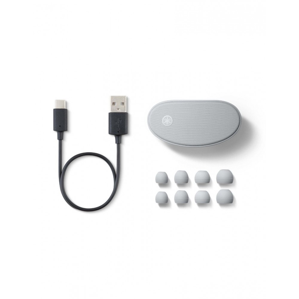 YAMAHA TW-E5B Gray Ακουστικά in ear με Μικρόφωνο Bluetooth