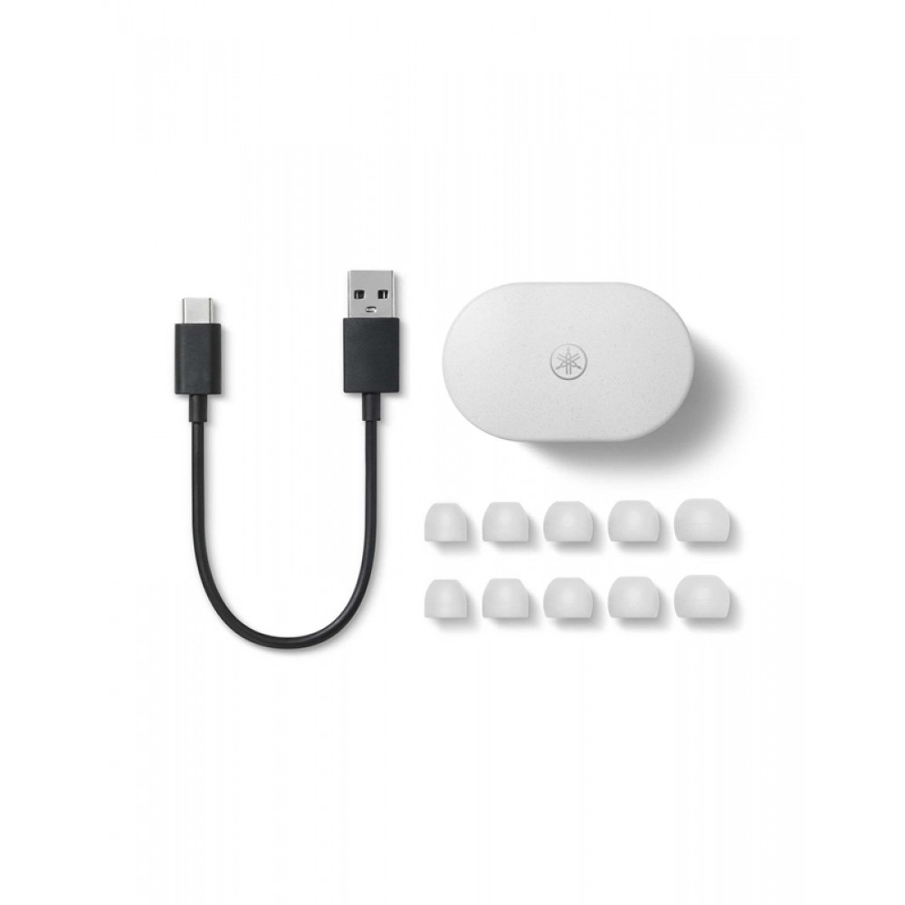 YAMAHA TW-E7B White Ακουστικά in ear με Μικρόφωνο Bluetooth